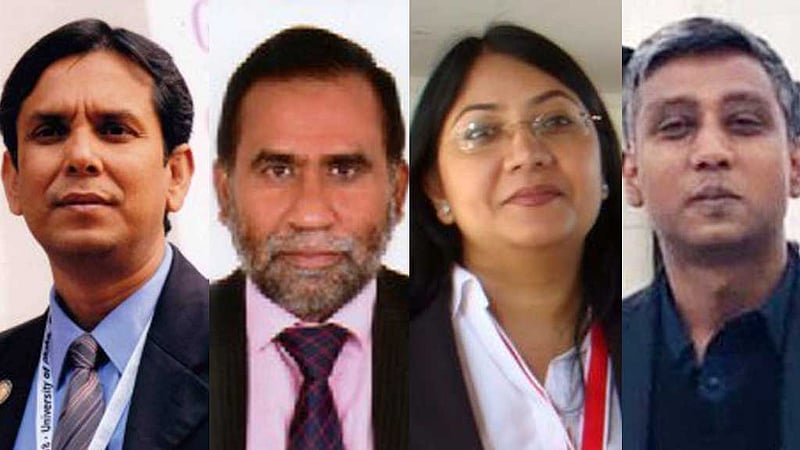 চার বিশ্ববিদ্যালয়ে নতুন উপাচার্য