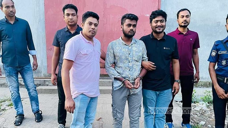 ছাত্রলীগ নেতা হত্যা: জাবি শিক্ষার্থী রায়হান গ্রেপ্তার