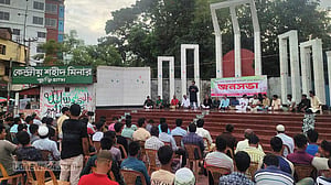 সীমান্ত হত্যার প্রতিবাদে কুড়িগ্রামে জনসভা