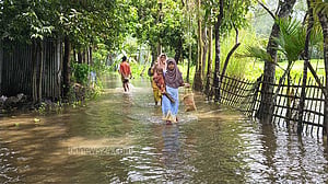 তিস্তার পানি বিপৎসীমা ছুঁই ছুঁই, জনজীবন বিপর্যস্ত