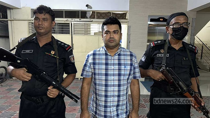ছাত্র আন্দোলনে গুলি: ময়মনসিংহে ছাত্রলীগ নেতা অনি ২ দিনের রিমান্ডে