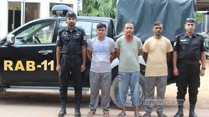 কাশিমপুর কারাগার থেকে পালানো ৩ ফাঁসির আসামি গ্রেপ্তার