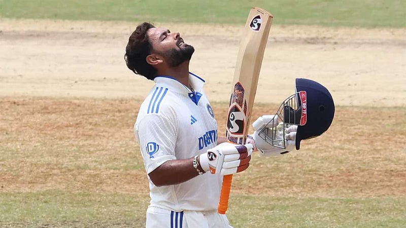 র‍্যাঙ্কিংয়ে ফিরেই ৬ নম্বরে পান্ত