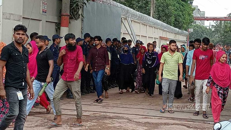 যে কারখানায় অসন্তোষ, রোববার থেকে সেটি বন্ধ: বিজিএমইএ