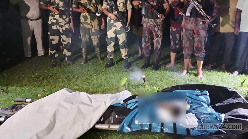 সীমান্তে নিহত স্কুলছাত্রের লাশ ফেরত দিল বিএসএফ