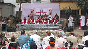 নাচ-গান ও কবিতায় বর্ষবরণ চুয়াডাঙ্গায়