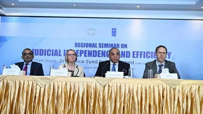 প্রতিষ্ঠার দ্বারপ্রান্তে সুপ্রিম কোর্ট সচিবালয়: প্রধান বিচারপতি