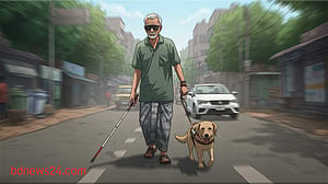 মাটিতে থাকা কুকুর আকাশে ওড়া পাখির মতোই নির্মল