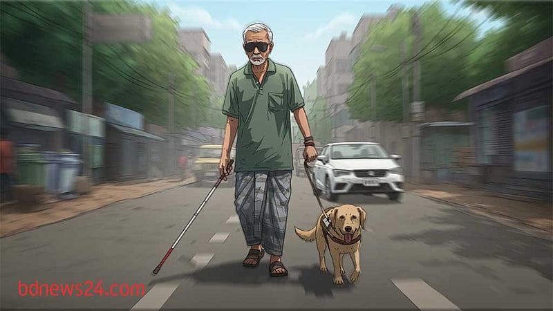 মাটিতে থাকা কুকুর আকাশে ওড়া পাখির মতোই নির্মল