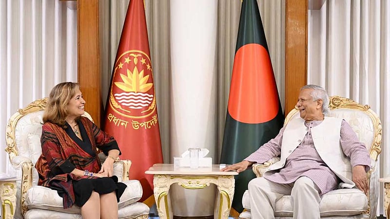 প্রধান উপদেষ্টার সঙ্গে মেক্সিকোর ইউনেস্কো প্রার্থীর সৌজন্য সাক্ষাৎ