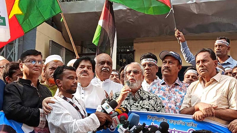 বেকারদের রাজনৈতিক স্বার্থে ব্যবহার করা হচ্ছে: জি এম কাদের