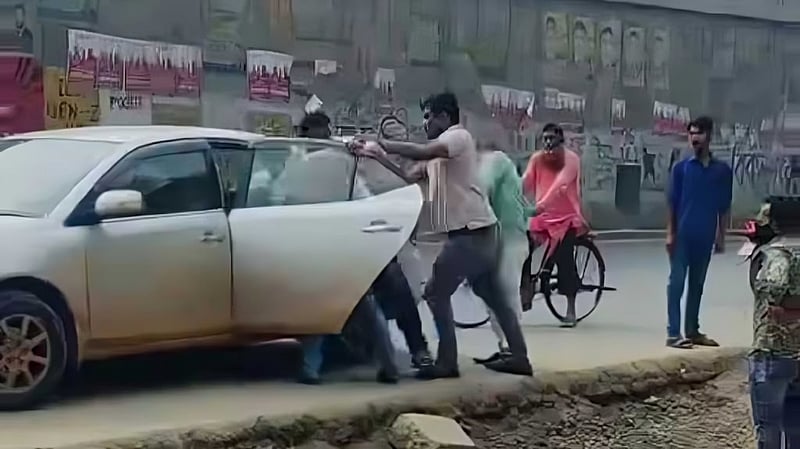 উত্তরায় প্রকাশ্যে গাড়িতে তুলে নেওয়ার ভিডিও ফেইসবুকে, দিশা ‘পাচ্ছে না’ পুলিশ