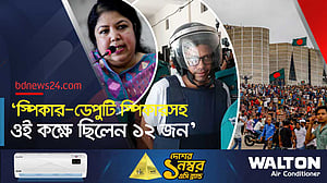 ৫ অগাস্ট সংসদের একটি কক্ষে পালিয়ে ছিলাম: আদালতে পলক
