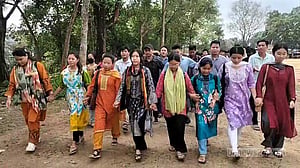 খাগড়াছড়িতে অপহৃত ৫ শিক্ষার্থীর মুক্তির দাবিতে রাঙামাটিতে বিক্ষোভ