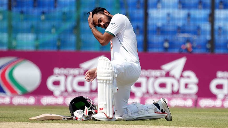 চার বছর পর সাদমানের সেঞ্চুরি