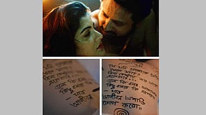 শ্রাবন্তীর খোলা পিঠে কেন কবিতা লিখলেন শিবপ্রসাদ