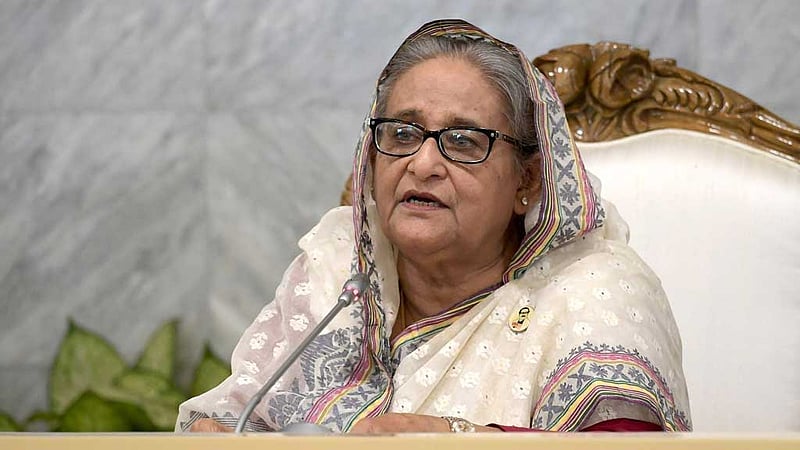 রাষ্ট্রদ্রোহ মামলা: ভারতে থাকা হাসিনাসহ ২৮৬ জনের দেশত্যাগে নিষেধাজ্ঞা