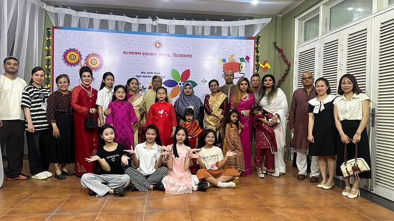 ভিয়েতনামে প্রবাসীদের অংশগ্রহণে বৈশাখী উৎসব