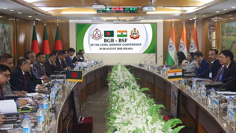 বিজিবি-বিএসএফের মহাপরিচালক পর্যায়ের সীমান্ত সম্মেলন শুরু