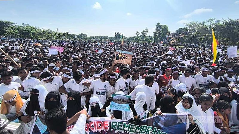 ‘নিরাপদ প্রত্যাবাসনের’ আকুতি রোহিঙ্গাদের, ‘বাস্তবতা ভিন্ন’