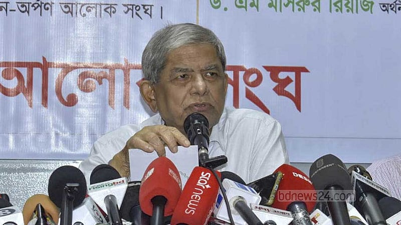 সংকট সমাধানের ‘ভালো উপায়’ নির্বাচিত সরকার: ফখরুল