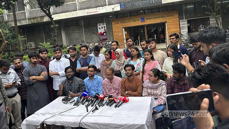 ডাকসু নির্বাচন: কাদের ও বাকেরের নেতৃত্বে গণতান্ত্রিক ছাত্রসংসদের প্যানেল
