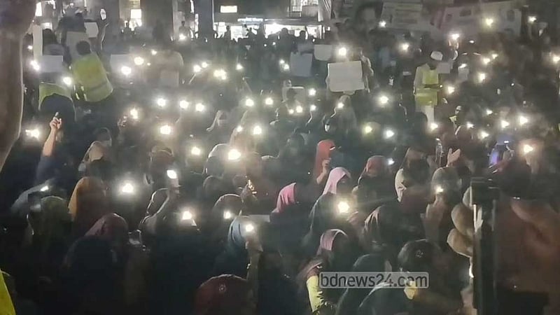 গাজীপুরে ডিপ্লোমা প্রকৌশলীদের সড়ক অবরোধ, যানজটে ভোগান্তি