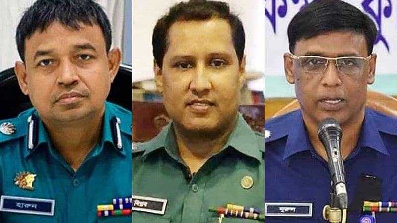 হারুন, বিপ্লব, নুরুলসহ ৪০ পুলিশ কর্মকর্তার পদক প্রত্যাহার