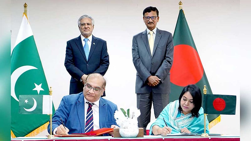 পাকিস্তান-বাংলাদেশ এক চুক্তি, ৫ এমওইউ