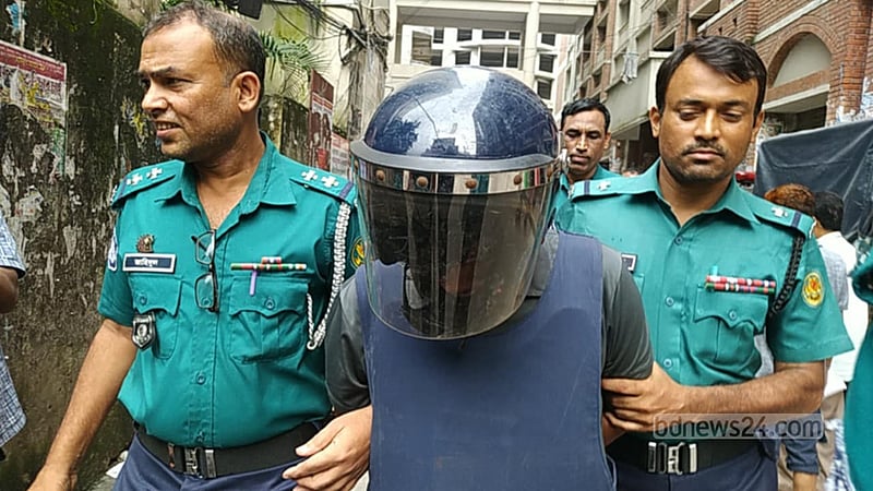 গুলশানে চাঁদাবাজি: গণতান্ত্রিক ছাত্র সংসদের নেতা অপু ৪ দিনের রিমান্ডে