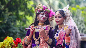 জন্মাষ্টমীর শোভাযাত্রা