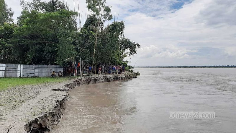 কয়েকটি নদীর পানি দ্রুত বাড়ার আভাস