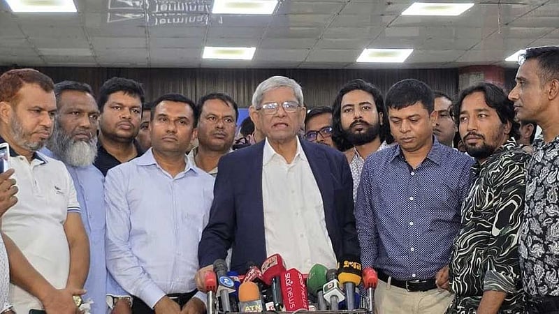 ইভিএম বাতিল হয়েছে, পিআর তো ‘প্রশ্নই ওঠে না’: ফখরুল