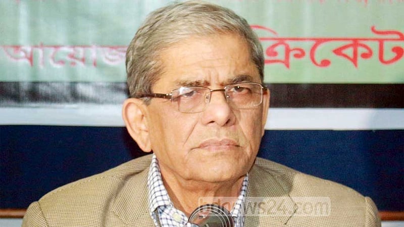 গভীর রাতে হাসপাতালে ভর্তি মির্জা ফখরুল