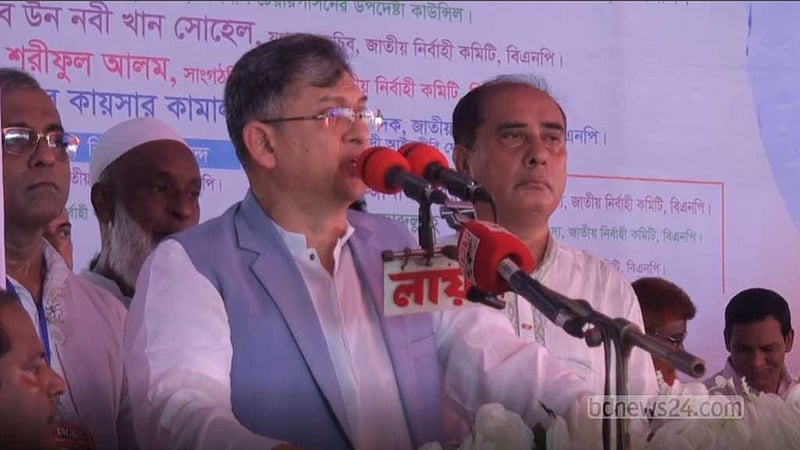 ফেব্রুয়ারিতে নির্বাচন রুখে দেওয়ার শক্তি কারো নেই: সালাহউদ্দিন