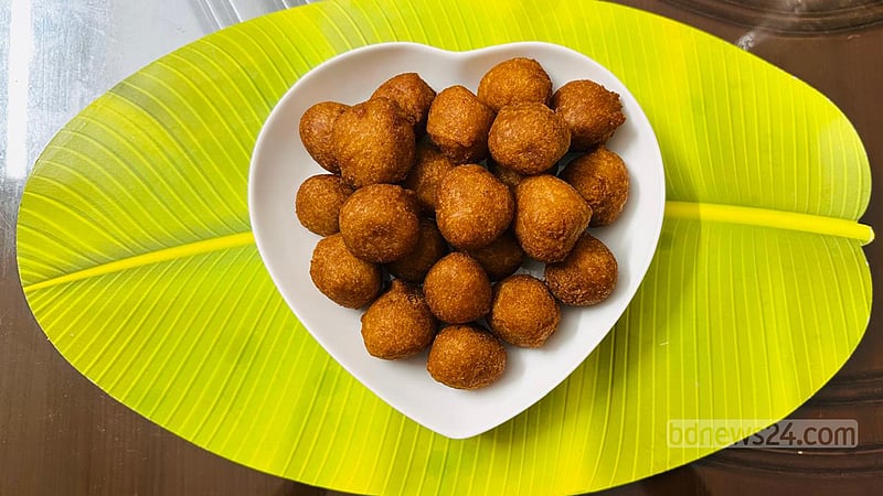 মজার তালের বড়া