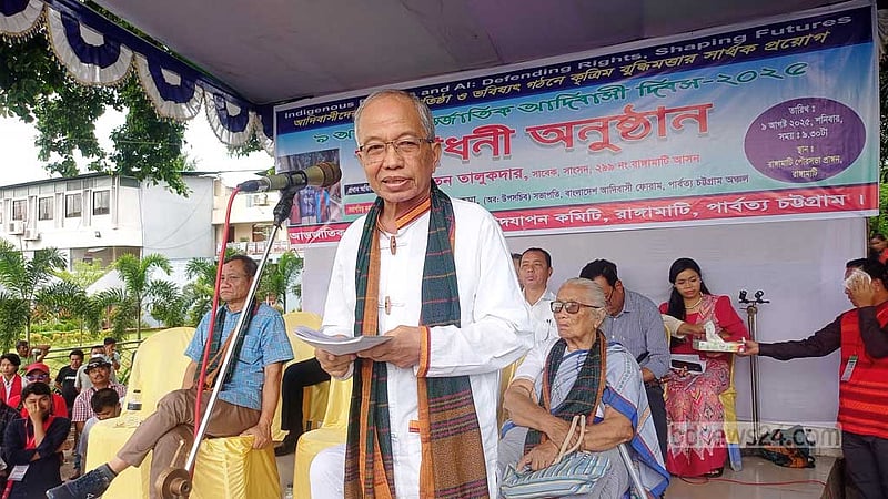 আদিবাসী হয়ে আমরা যেন অপরাধ করেছি: জেএসএস নেতা ঊষাতন