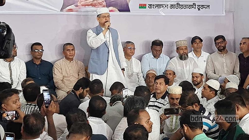 ভোটের বিরুদ্ধে বললে জনগণই রুখে দাঁড়াবে: সালাহউদ্দিন