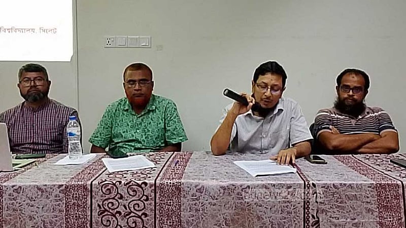 ‘হিট প্রকল্পে’ অনিয়মের অভিযোগ শাবি শিক্ষকদের
