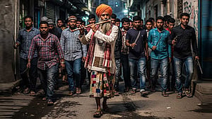 মব-তাড়ানো বংশীবাদকের অপেক্ষায়