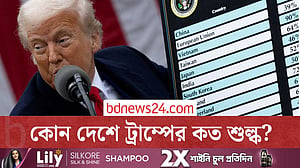 কয়েক ডজন দেশের পণ্যে ১০-৪১% শুল্ক চাপাল যুক্তরাষ্ট্র