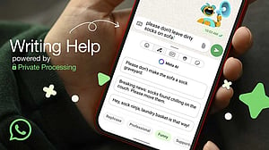 ওয়াটসঅ্যাপে এল এআই চালিত ‘রাইটিং অ্যাসিসট্যান্ট’
