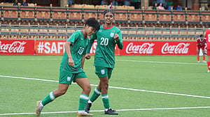 প্রীতির হ্যাটট্রিকে নেপালকে আবারও হারাল বাংলাদেশ