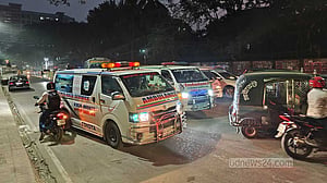 বিটিআরসি ঘেরাও: আগারগাঁওয়ে চরম দুর্ভোগ, নিস্তার পাচ্ছেন না রোগীরাও