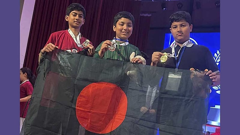 ক্যাম্বোডিয়ায় গণিত অলিম্পিয়াডে সেন্ট যোসেফ-এর ৩ স্বর্ণ