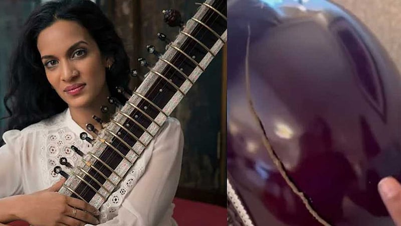 রবিশঙ্কর কন্যা আনুশকার সেতারটি ভাঙল কীভাবে