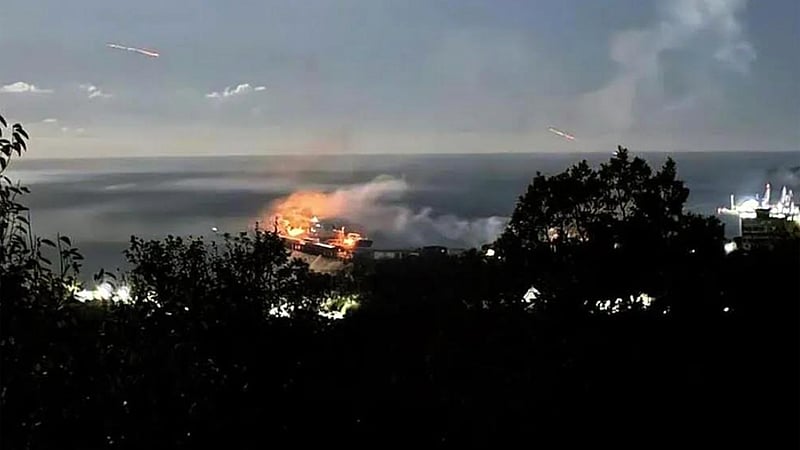 রাশিয়ার ক্রাস্নোদার অঞ্চলে ইউক্রেইনের ড্রোন হামলায় ২ জাহাজ ক্ষতিগ্রস্ত