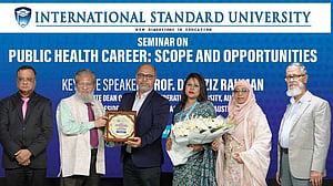 জনস্বাস্থ্য পেশার সম্ভাবনা নিয়ে আইএসইউতে সেমিনার