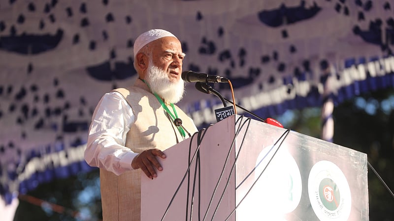যারা এতদিন নির্বাচন চেয়েছিল, তারা এখন ‘ভিন্ন কথা’ বলছে: জামায়াত আমির