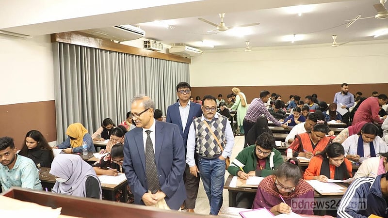 জগন্নাথে ভর্তি পরীক্ষা শুরু